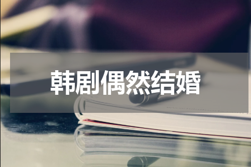韩剧偶然结婚
