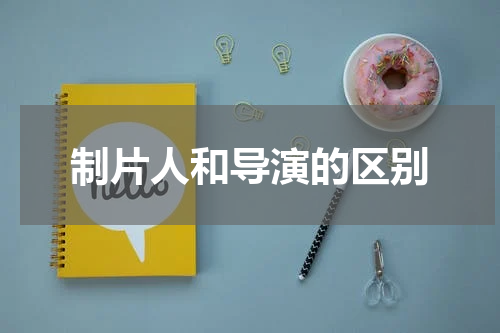 制片人和导演的区别