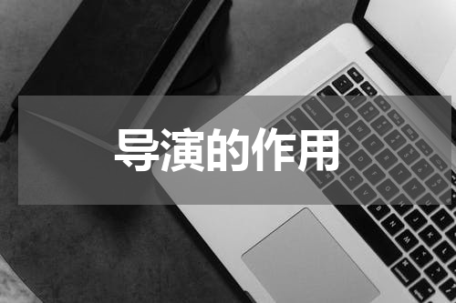 导演的作用