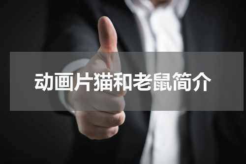 动画片猫和老鼠简介