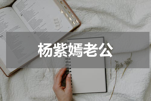 杨紫嫣老公