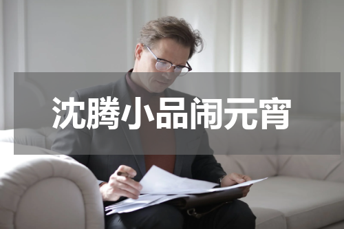 沈腾小品闹元宵