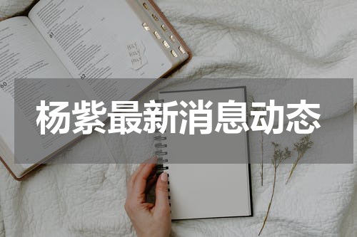 杨紫最新消息动态