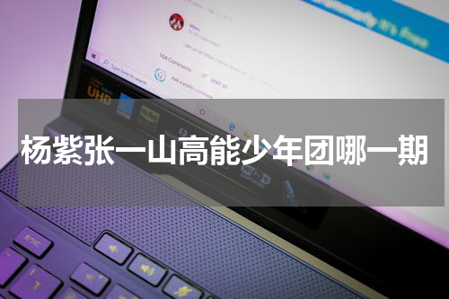 杨紫张一山高能少年团哪一期