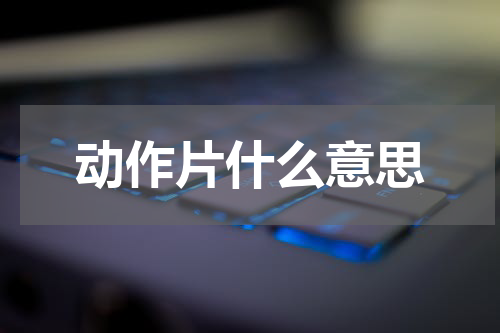动作片什么意思