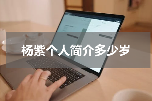 杨紫个人简介多少岁