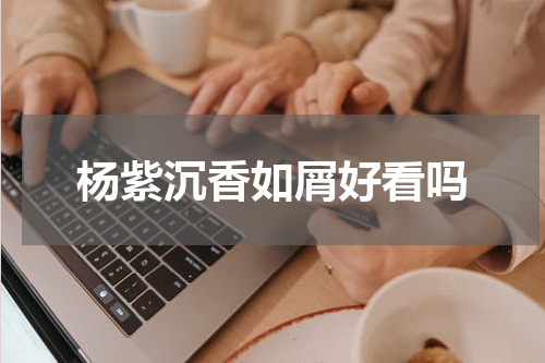 杨紫沉香如屑好看吗