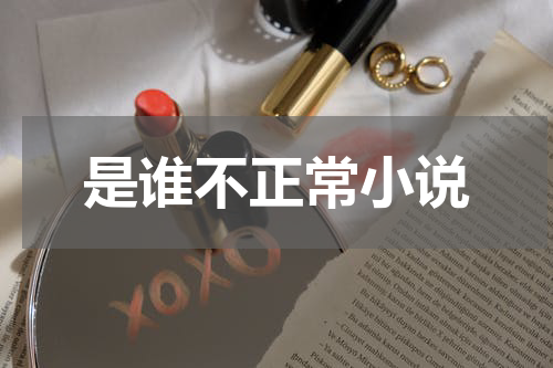 是谁不正常小说