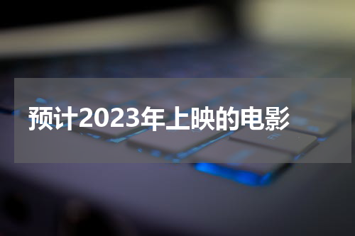 预计2023年上映的电影