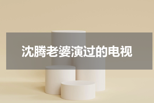 沈腾老婆演过的电视 沈腾王琦一起演的电影