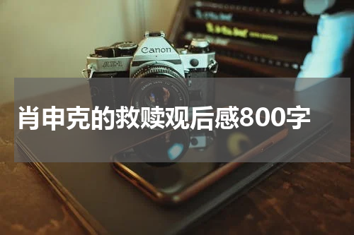 肖申克的救赎观后感800字