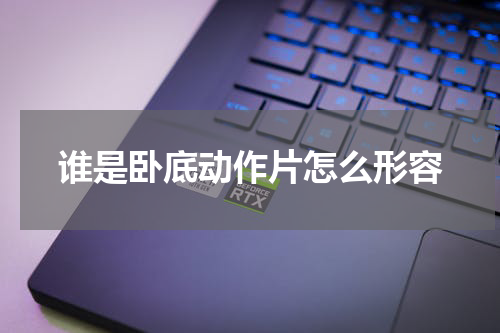 谁是卧底动作片怎么形容
