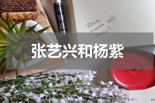 张艺兴和杨紫