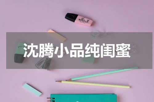 沈腾小品纯闺蜜
