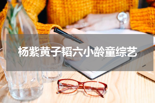 杨紫黄子韬六小龄童综艺