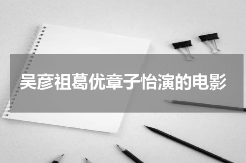 吴彦祖葛优章子怡演的电影