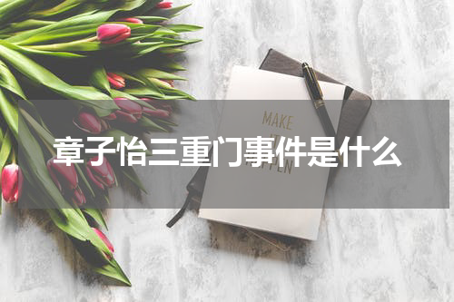章子怡三重门事件是什么