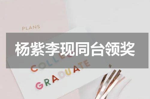 杨紫李现同台领奖