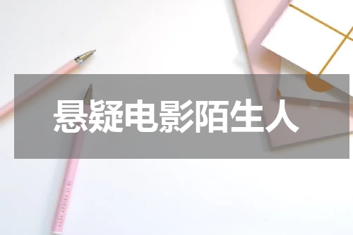 悬疑电影陌生人
