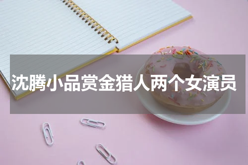 沈腾小品赏金猎人两个女演员