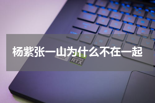 杨紫张一山为什么不在一起