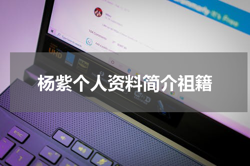 杨紫个人资料简介祖籍