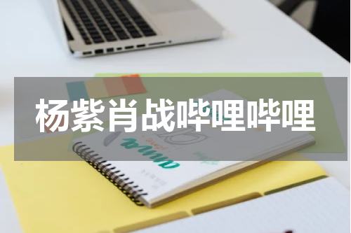 杨紫肖战哔哩哔哩