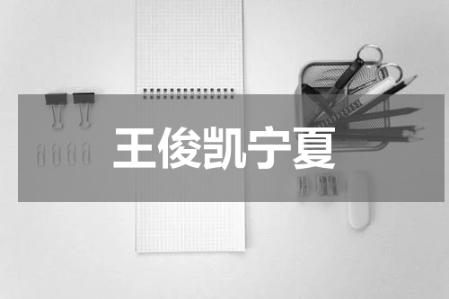 王俊凯宁夏