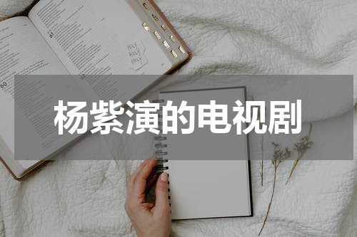 杨紫演的电视剧