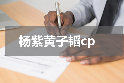 杨紫黄子韬cp