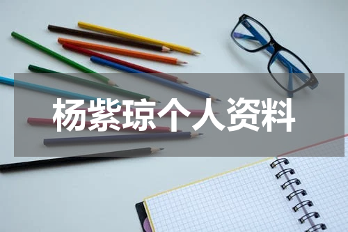 杨紫琼个人资料