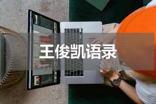 王俊凯语录