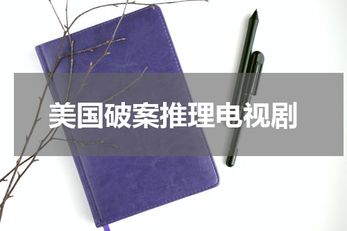 美国破案推理电视剧