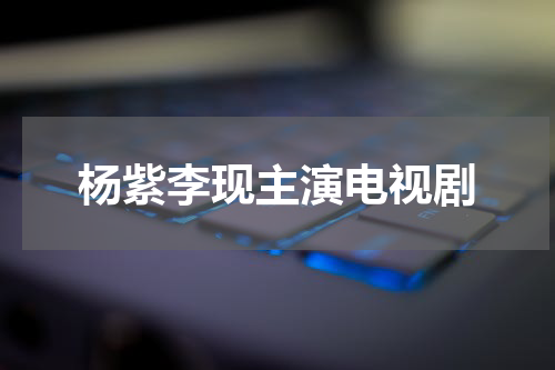 杨紫李现主演电视剧