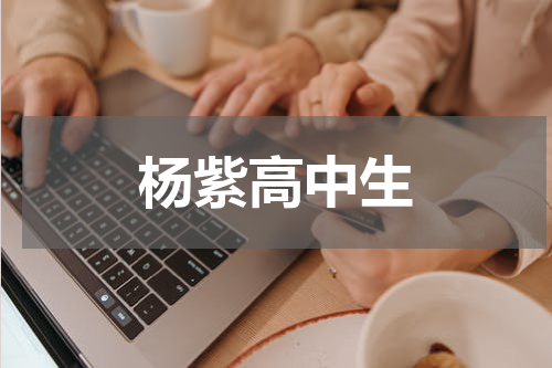 杨紫高中生