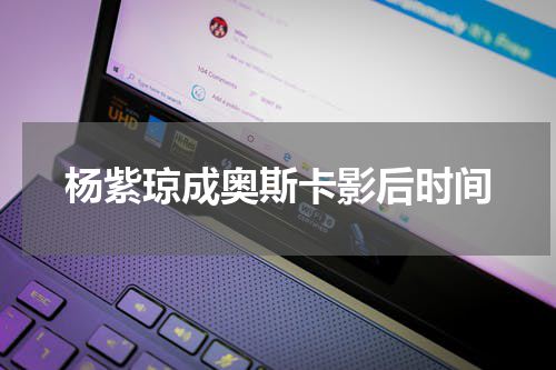 杨紫琼成奥斯卡影后时间