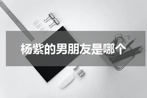 杨紫的男朋友是哪个