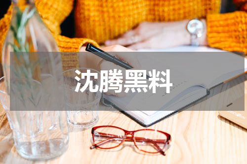 沈腾黑料