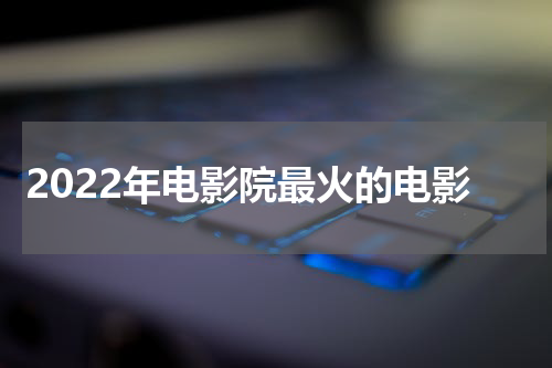 2022年电影院最火的电影