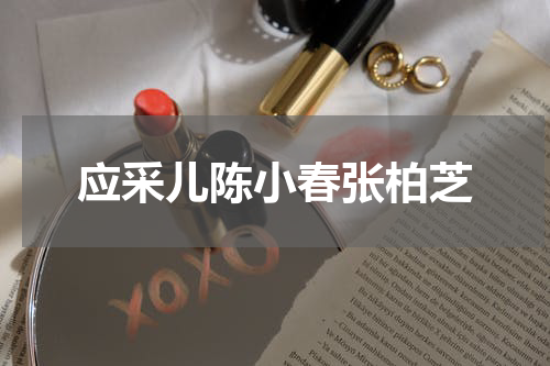 应采儿陈小春张柏芝