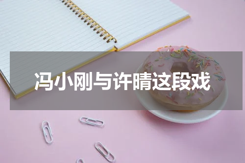 冯小刚与许晴这段戏