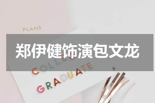 郑伊健饰演包文龙