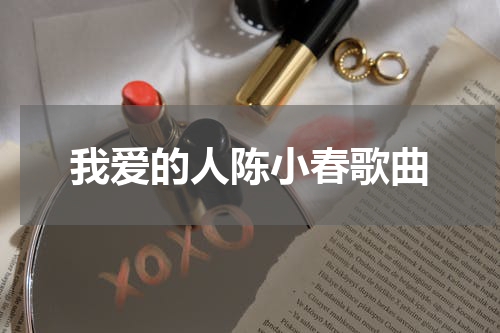 我爱的人陈小春歌曲