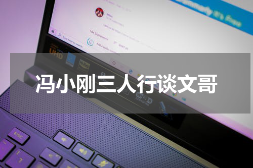 冯小刚三人行谈文哥