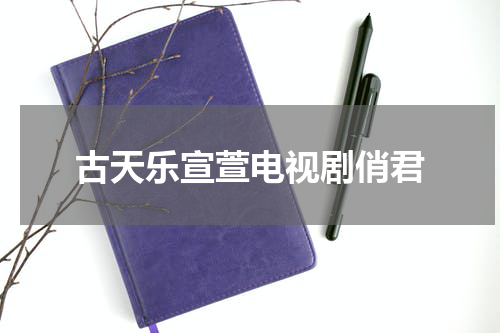 古天乐宣萱电视剧俏君