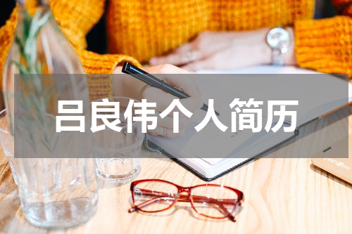 吕良伟个人简历