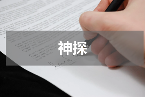 神探