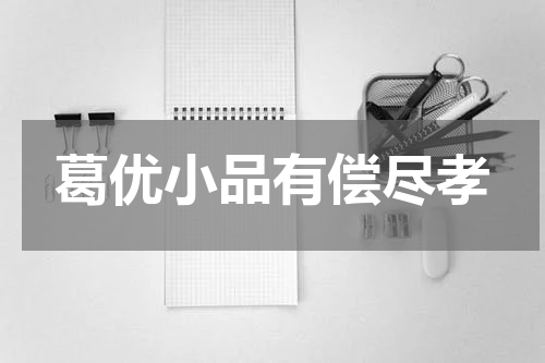 葛优小品有偿尽孝