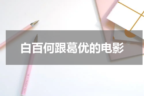 白百何跟葛优的电影