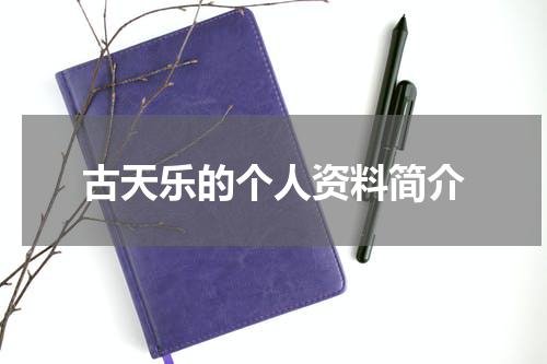 古天乐的个人资料简介